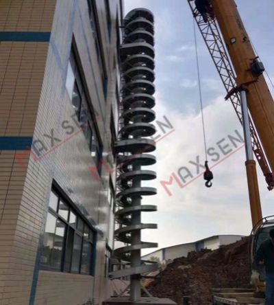 阿拉尔链板式螺旋输送机